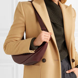 Vegan Leather Shoulder Sling Bag, Belt Bag, Minimalist Crossbody Bag, Chest Bag