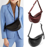 Vegan Leather Shoulder Sling Bag, Belt Bag, Minimalist Crossbody Bag, Chest Bag