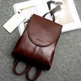 Alba Convertible Leather Backpack Shoulder Bag, Womens Leather Backpack, Shoulder Bag, Leather Purse. Laptop Bag, Bookbag