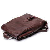Bruges Vintage Leather Backpack Unisex, Vegetable Tanned Leather