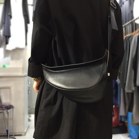 Luna Leather Sling Chest Bag